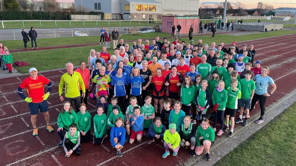 Doing their bit to help save Hereford Athletics Track