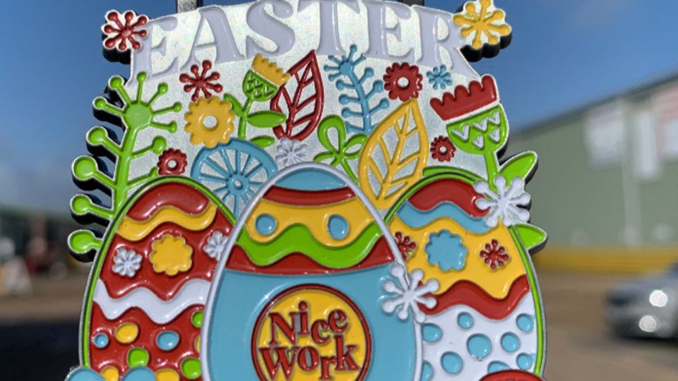 Cracking Easter Medal!
