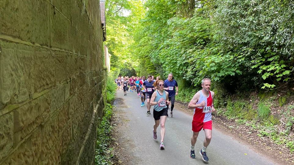 Digging deep for charity at the Blood Cancer UK Bromsgrove Fun Run