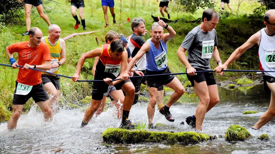 Getting stuck into the Trout Run!