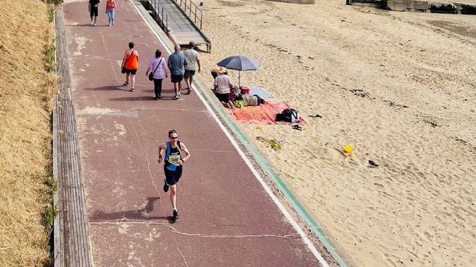 Clacton Carnival Half Marathon runner