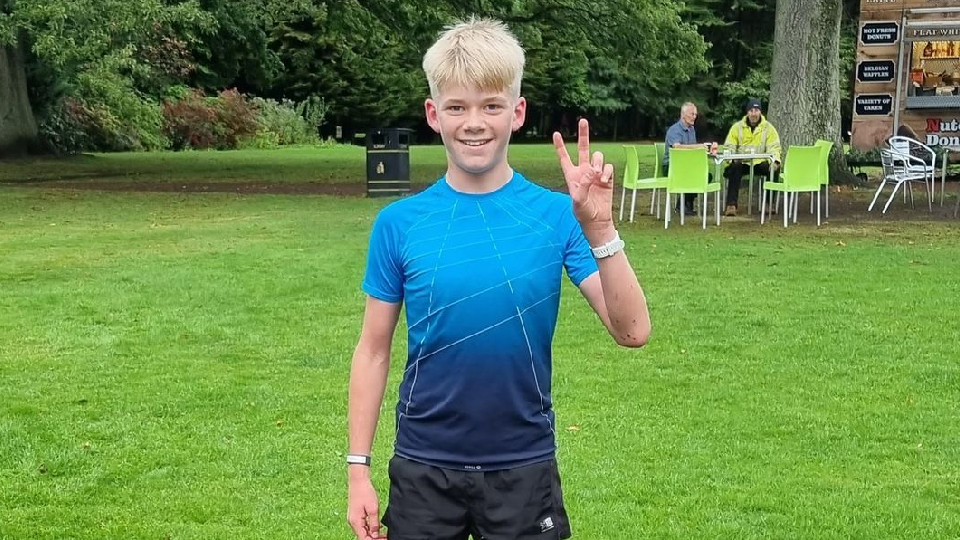 Luca St Andrews parkrun