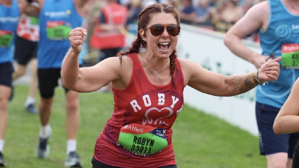 Robyn Cairney at Great North Run