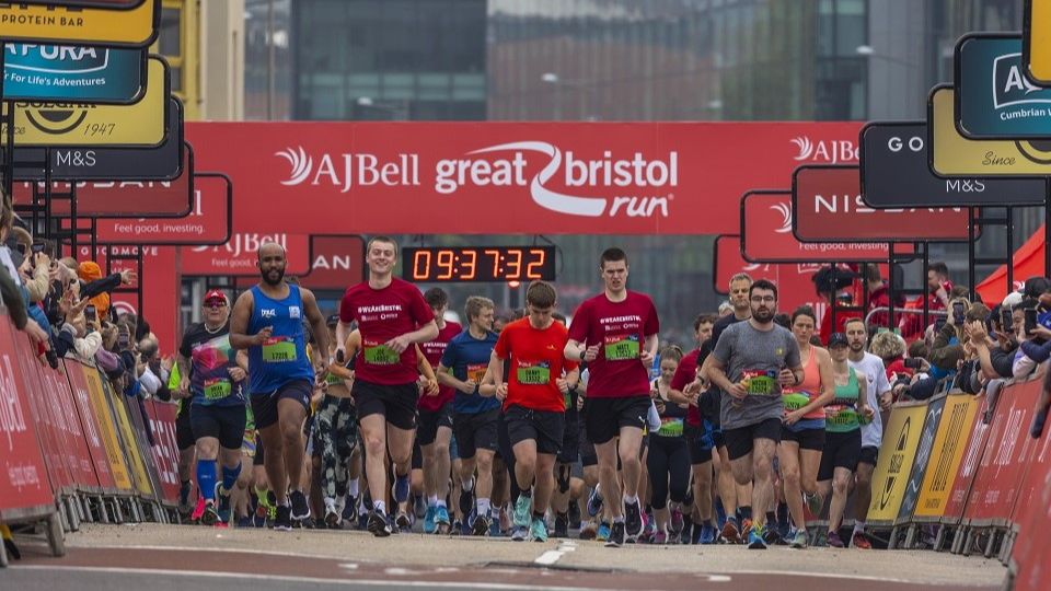 Great Bristol Run start line