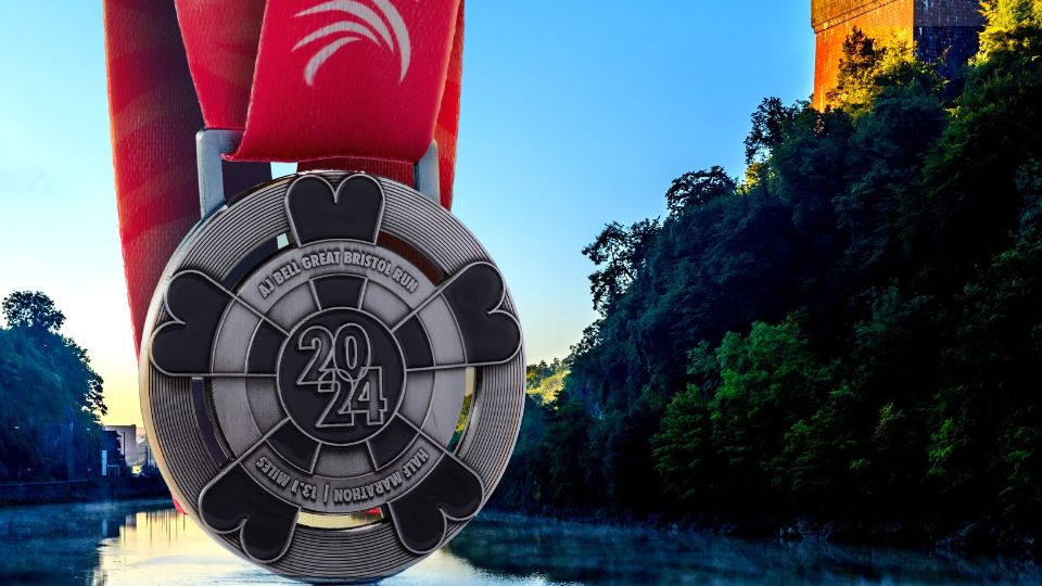 Great Bristol Run medal 2024