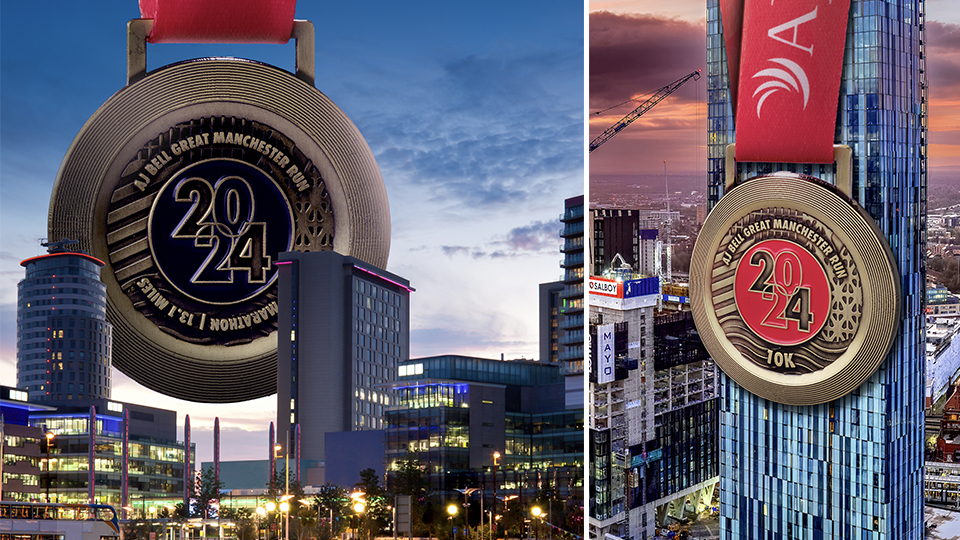 Great Manchester Run Medals
