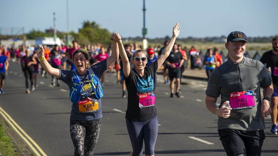 Great South Run friends