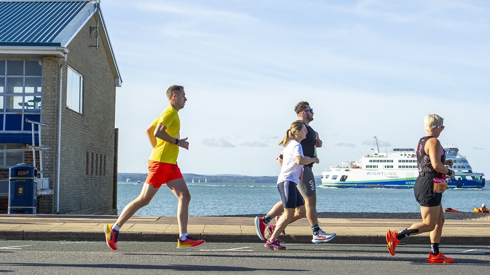 Great South Run views