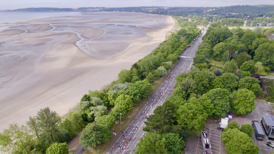 Swansea Half Marathon course