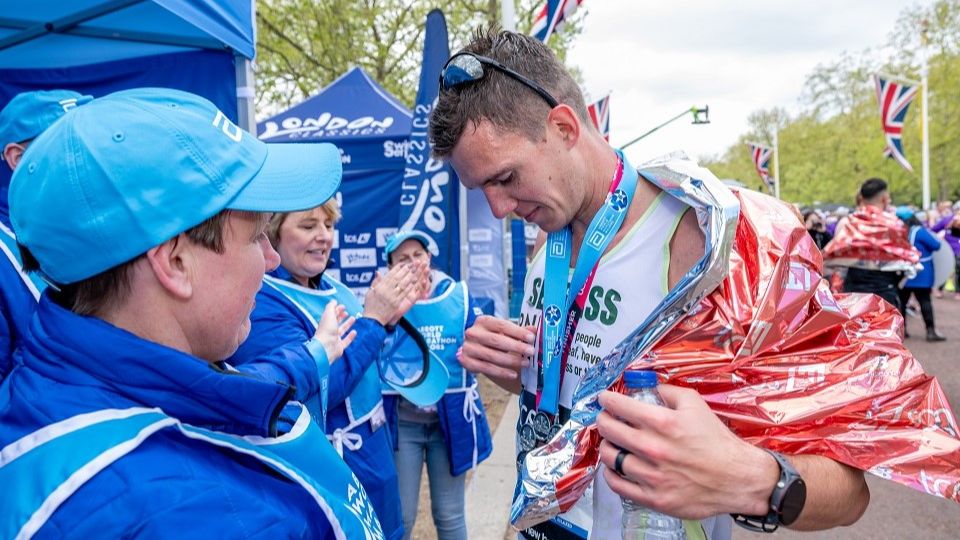 London Marathon 2024 finisher