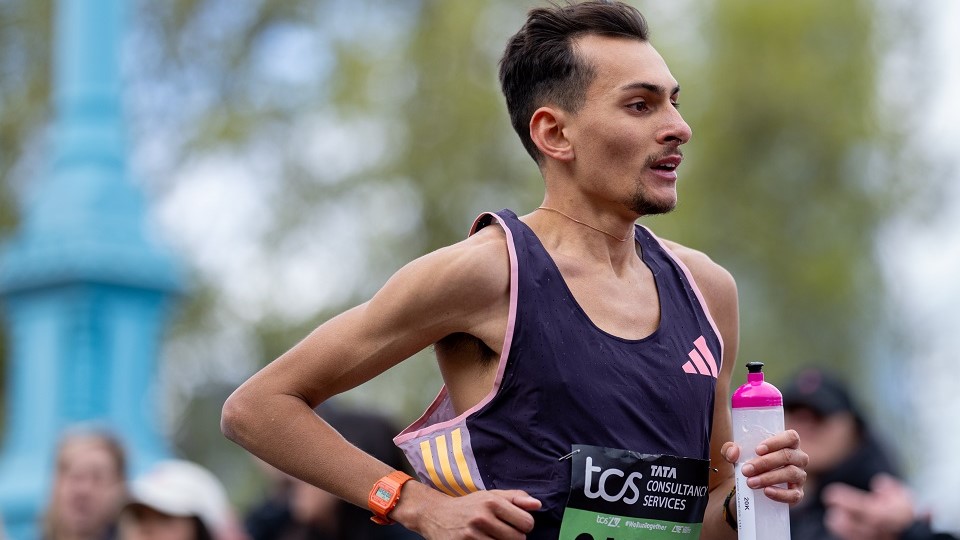 Emile Cairess at TCS London Marathon 2024