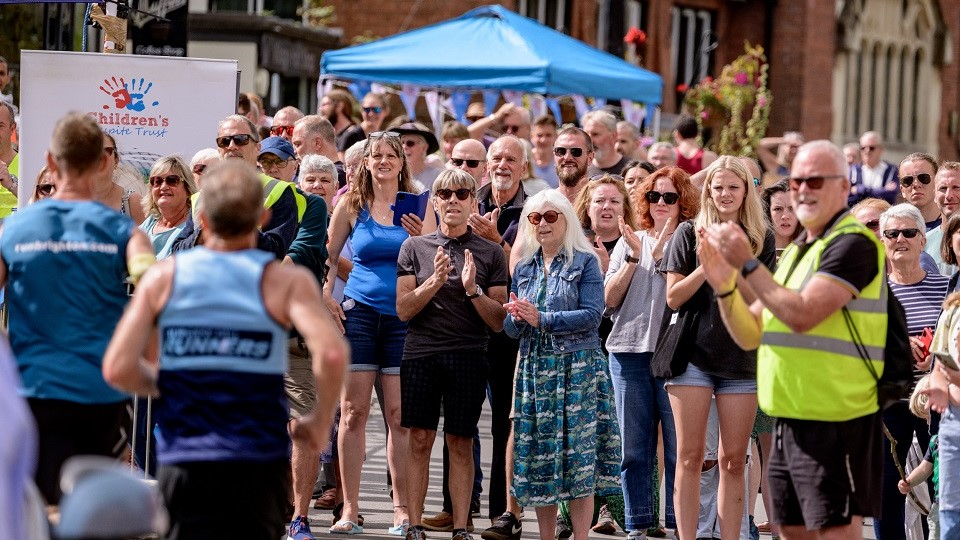 Kings Head Canter 5K 2023 finish
