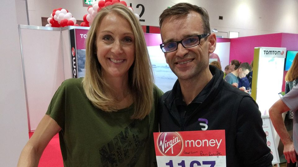 Russell Whittington & Paula Radcliffe