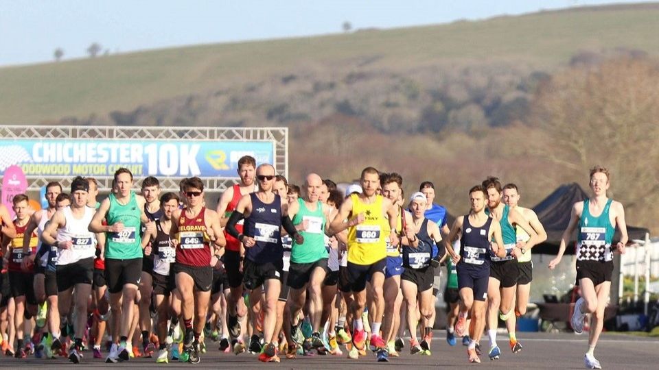 Chichester 10K start