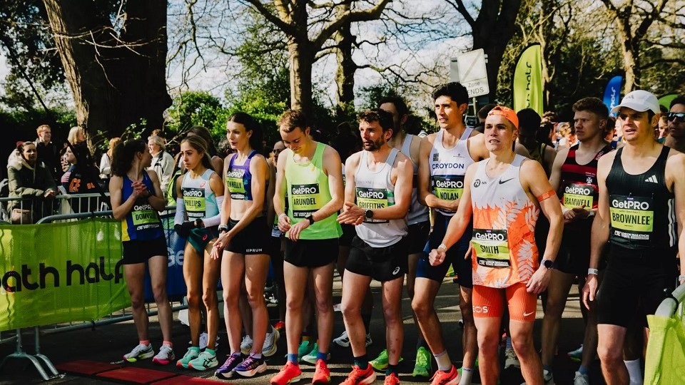 Bath Half start line 2025