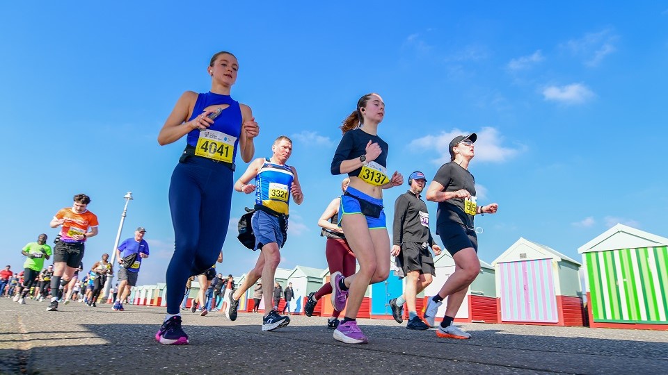 Brighton Half Marathon 2025 by Jeff Mood