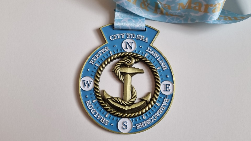 City to Sea medal