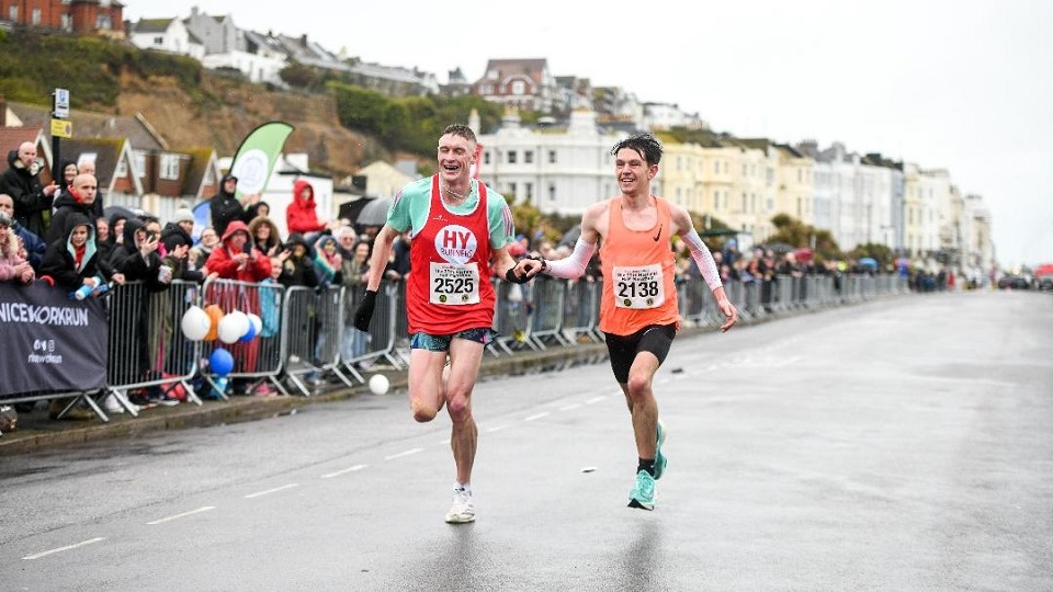 Hastings Half Marathon fun