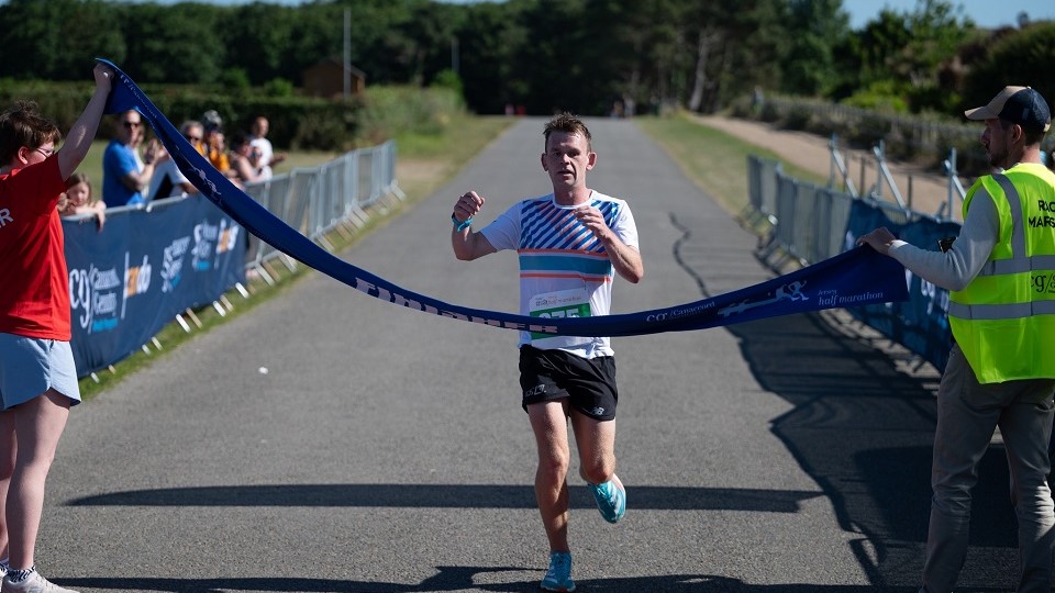 Jersey Half Marathon winner 2024