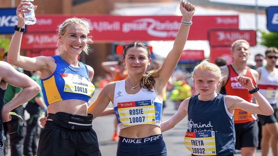 Great Bristol Run 2025 top three
