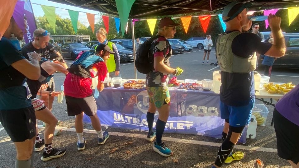 Run to the Sea Bournemouth feed station
