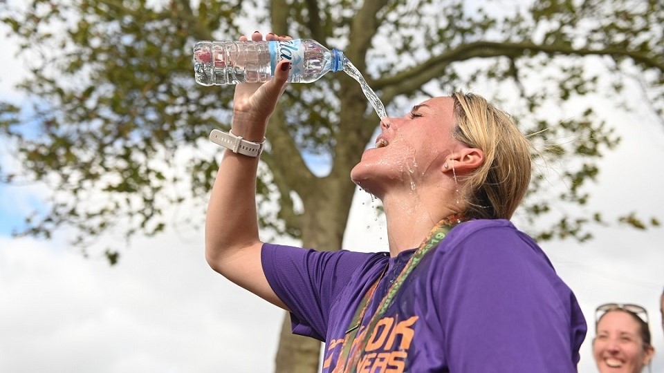 Running4Women hydration photo