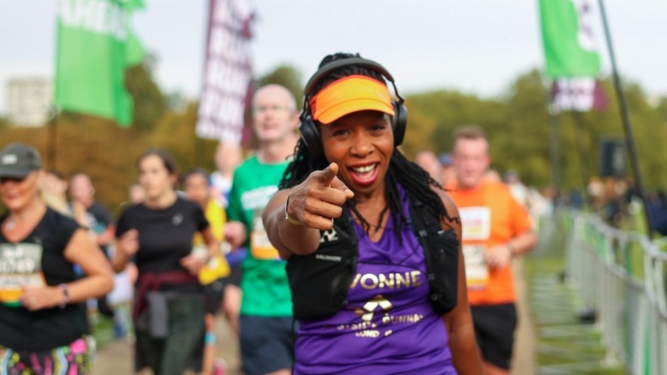 Royal Parks Half Marathon runner
