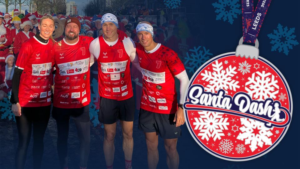 Leeds Santa Dash 2025