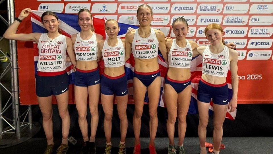 Euro Cross Champs 2025 U20 team gold