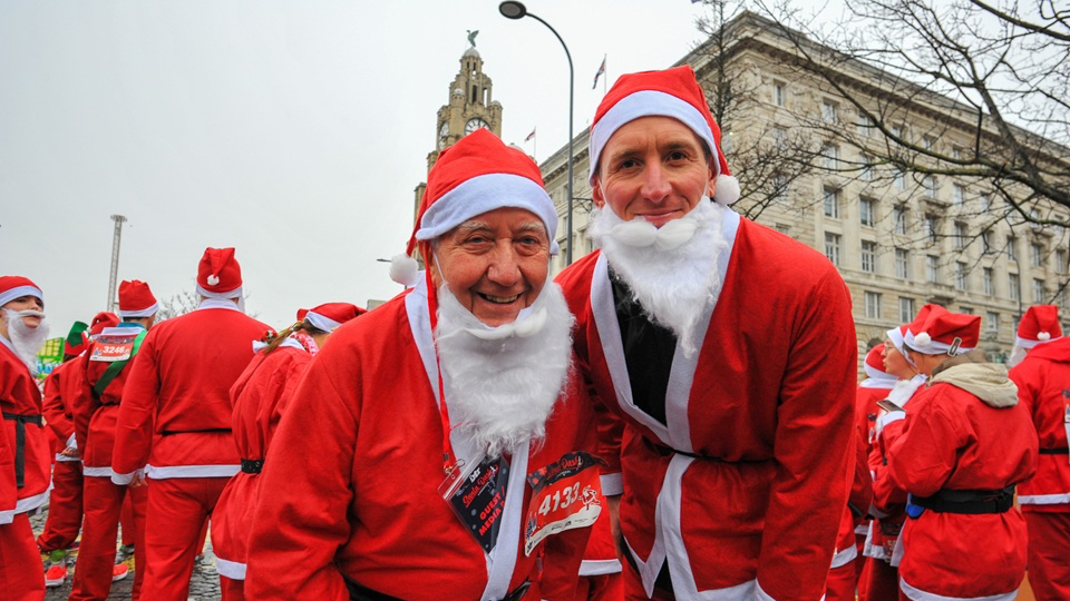 BTR Liverpool Santa Dash
