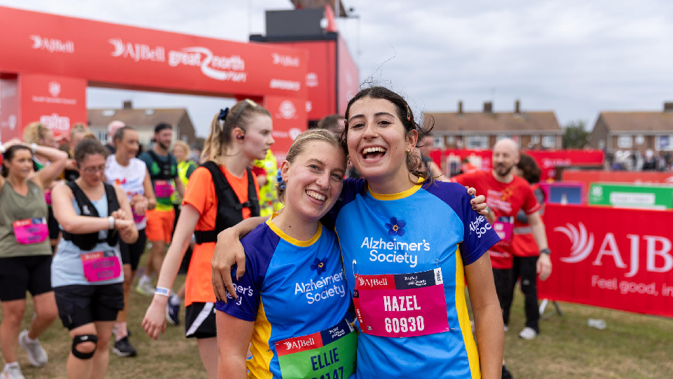 Alzheimer's Society Runners at Great North Run