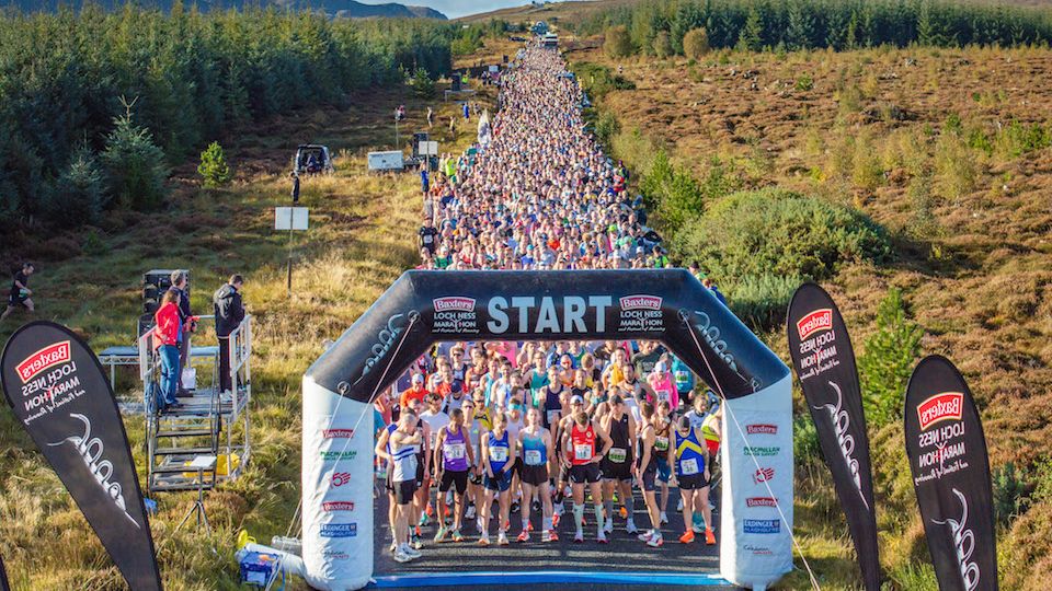 Loch ness Marathon 2025 Start