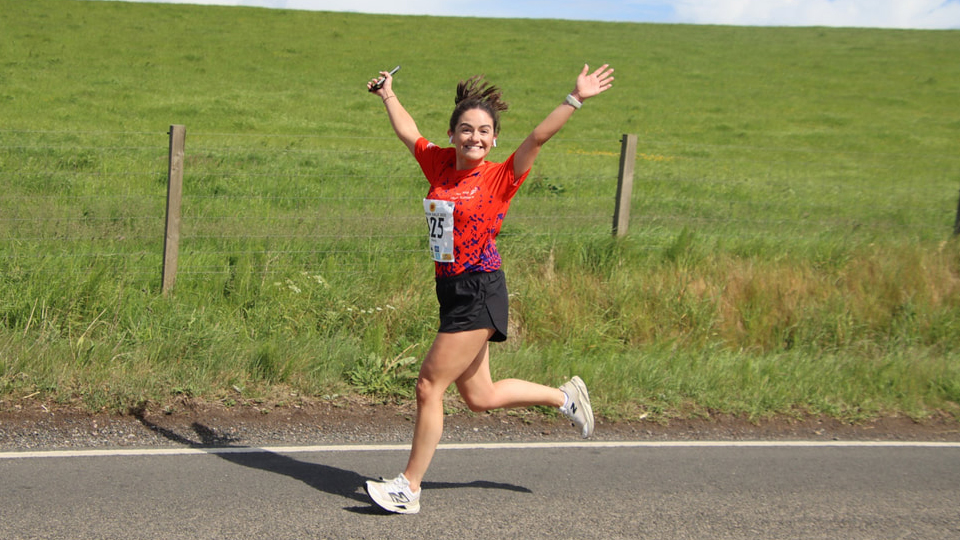 Mull of Kintyre Half Marathon runner