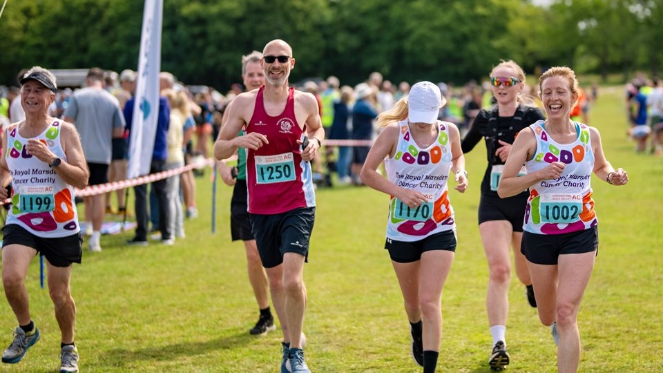 Dorking 10 charity runners 2025