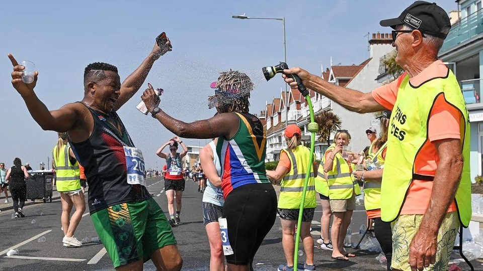Southend Half Marathon cool down