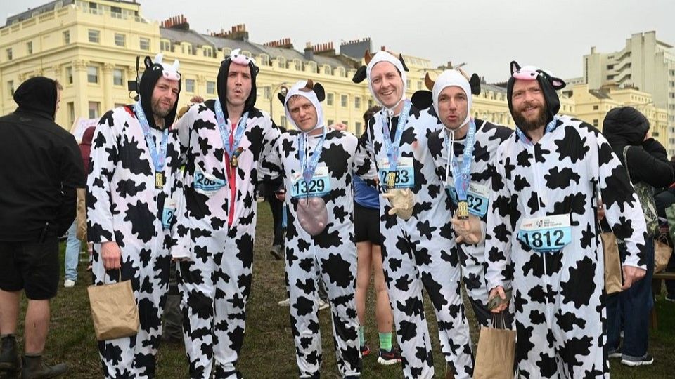 Brighton Half charity runners 2026