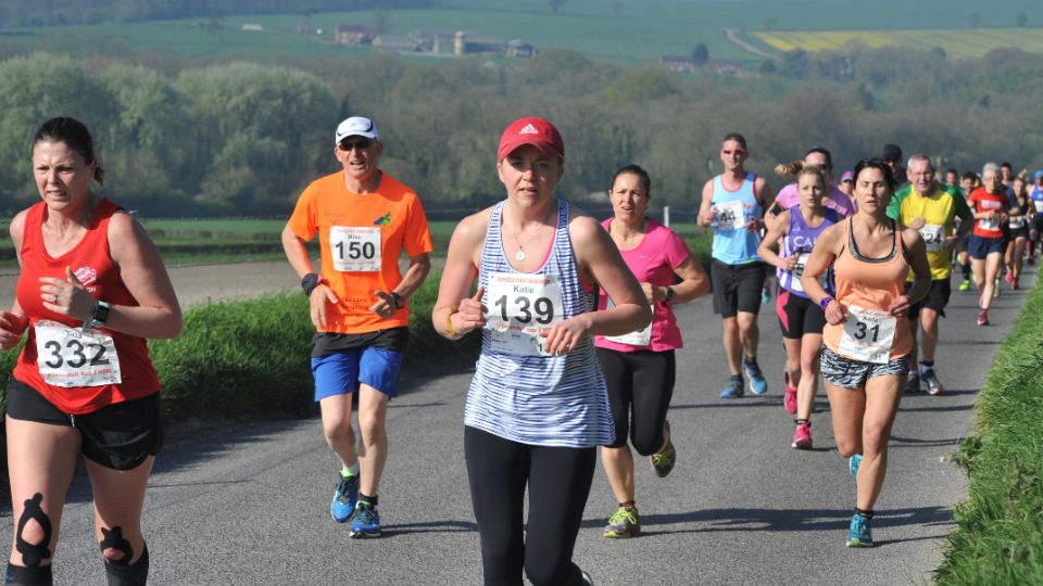 Devizes Half Marathon scenery