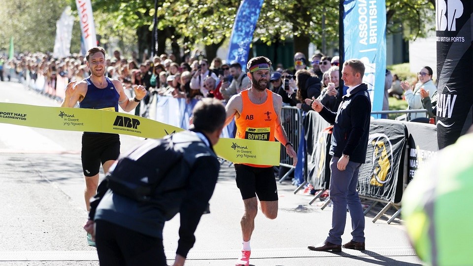 Adam Bowden wins Newport Half Marathon 2026