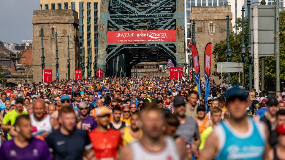 Great North Run Route