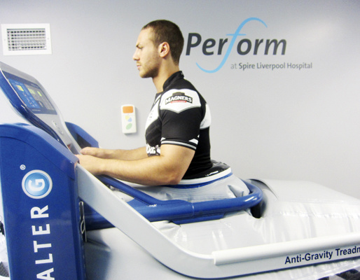 Perform Liverpool's Alter-G Treadmill