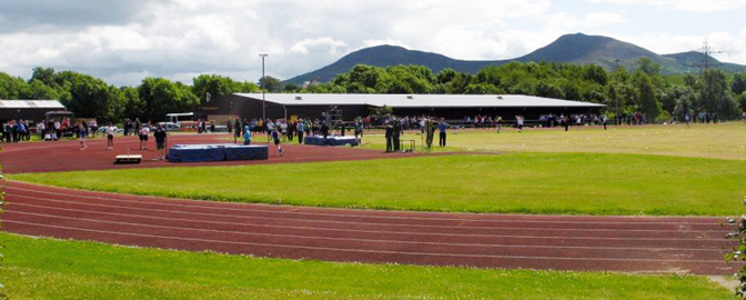 Tweedbank Athletics Track