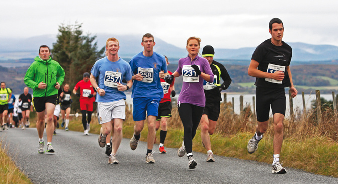 Culloden 2012 runners