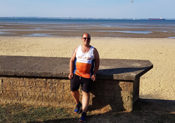 Luke Corbet Acorns runner