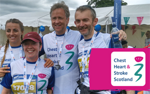 A group of CHSS runners post-race