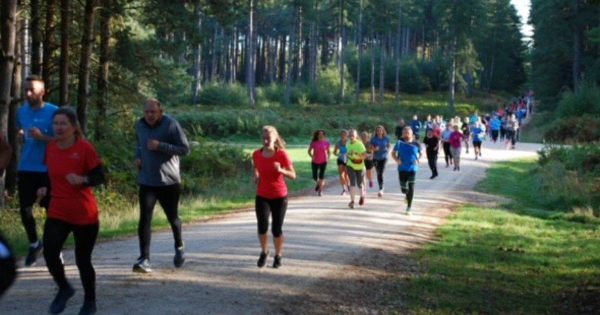 401 Festival Of Running Sherwood Pines Forest Nottingham