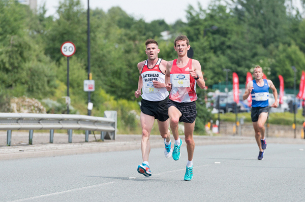 action from the Blaydon Race