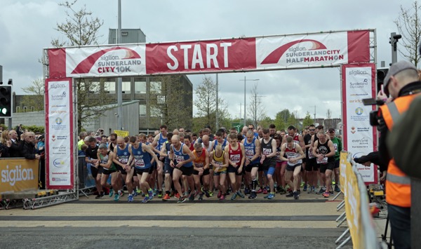 Start of the Run Sunderland 10K