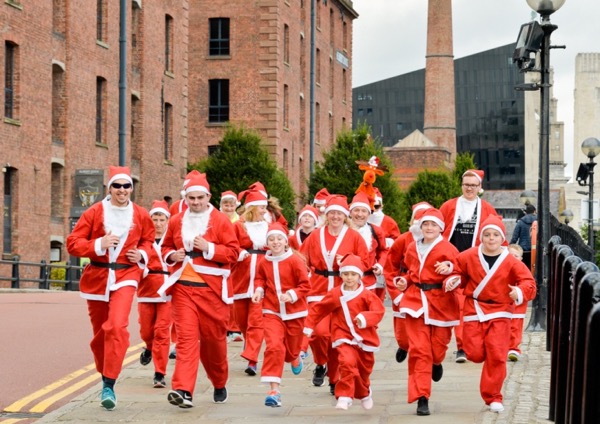 BTR Liverpool Santa Dash