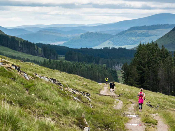 action from the amazingly scenic Corrieyairack Challenge