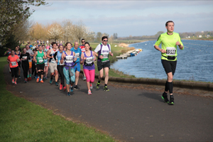 action from the Marathon Prep race